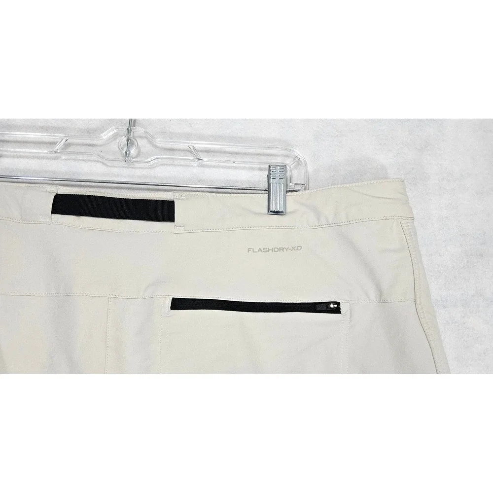 The North Face FlashDry-XD Hiking‎ Pants Mens XXL Belted Technical Beige Fishing